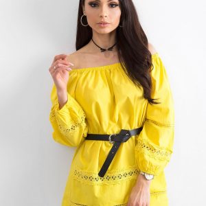 Light yellow Sophiesticated tunic