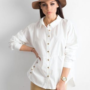 White oversize shirt