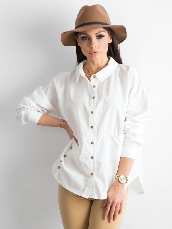 White oversize shirt