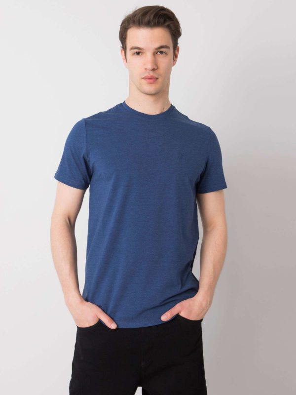 Men's dark blue t-shirt basic Kenneth LIWALI