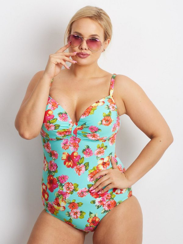 Desert Plus Size Mint Swimsuit