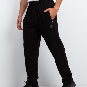 TOMMY LIFE Men's Black Plus Size Tracksuits