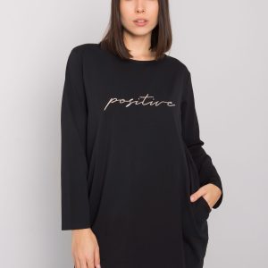 Black plus size tunic with Kaylah inscription