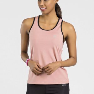 TOMMY LIFE Dirty Pink Sports Top