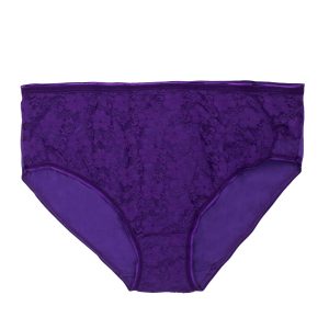 Purple High Waist Panties