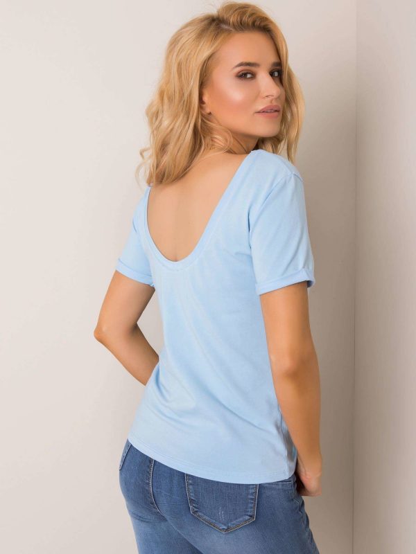 Light blue t-shirt Lucie