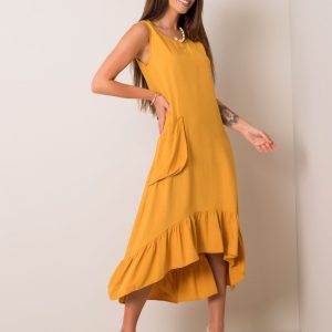 Dark yellow Serafine dress