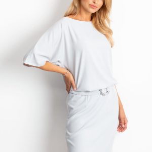 Light Grey Soft Dress