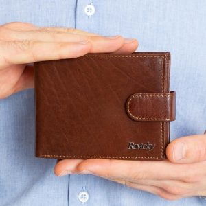 Brown Men's Leather Wallet