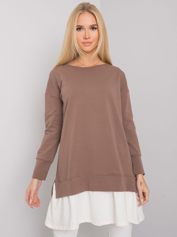 Brown cotton tunic Brighton RUE PARIS