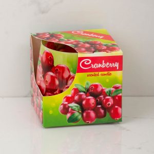 Cranberry Scented Candle