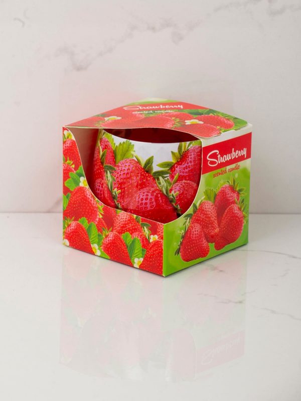 Strawberry Scented Candle