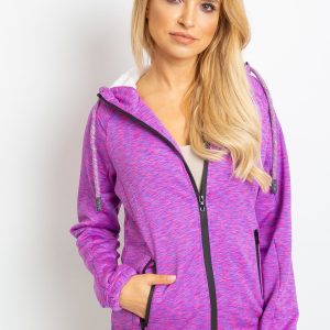 Purple and Pink Tease Sweatshirt