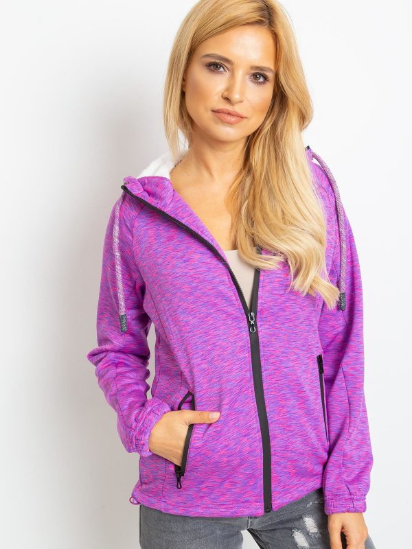 Purple and Pink Tease Sweatshirt