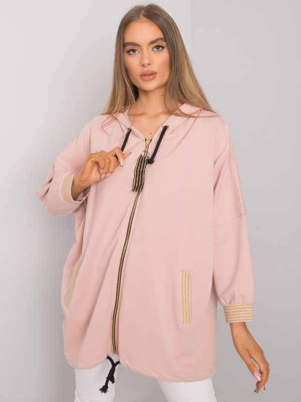 Bertille Dirty Pink Oversized Hoodie