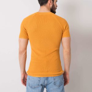 Dark yellow T-shirt for men by Elliott