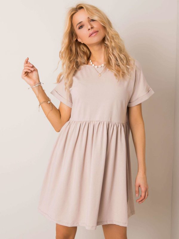 Beige dress Dita RUE PARIS