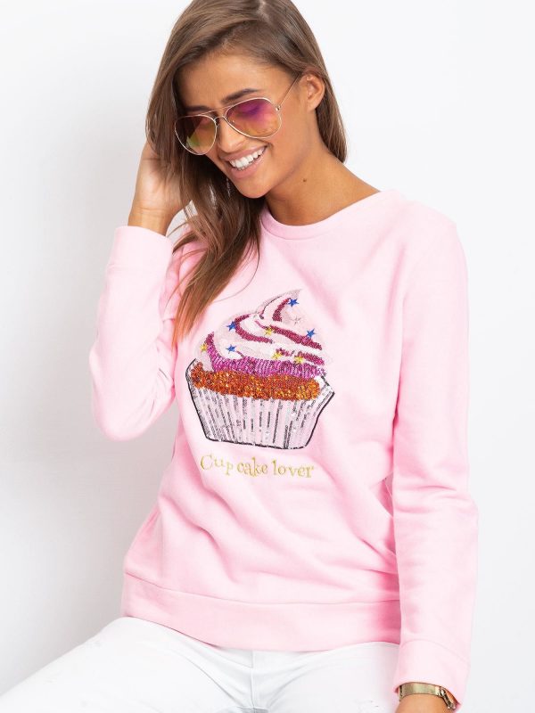 Shaina Pink Sweatshirt