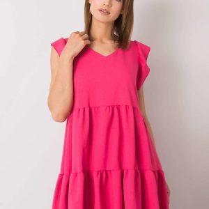 Pink Casual Dress Mirabelle RUE PARIS