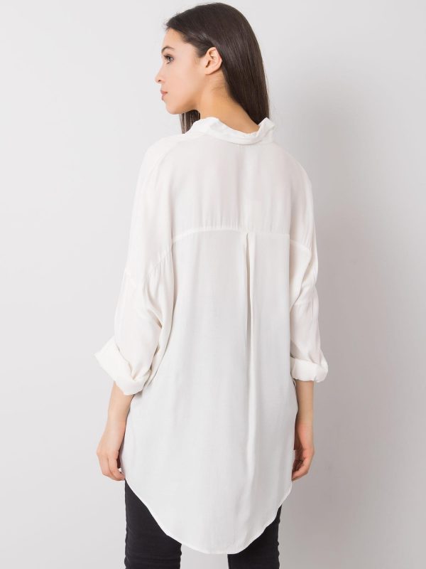 Ecru classic shirt Allegra RUE PARIS