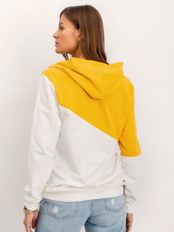 Yellow-ecru sweatshirt Rico