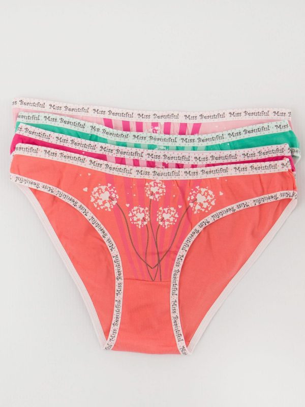 Printed Panties 4-Pack