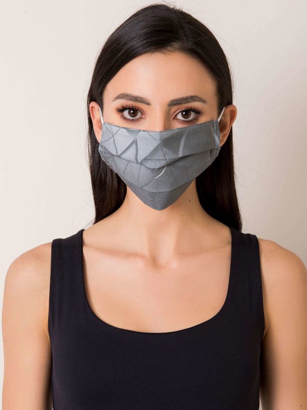 Dark Grey Reusable Mask