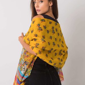 Yellow Viscose-Patterned Sling