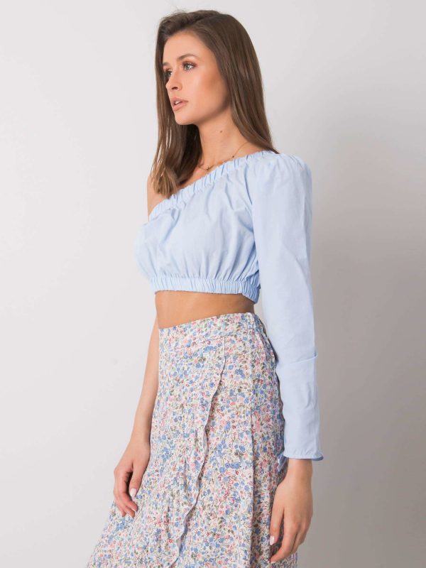 Rajani RUE PARIS light blue top