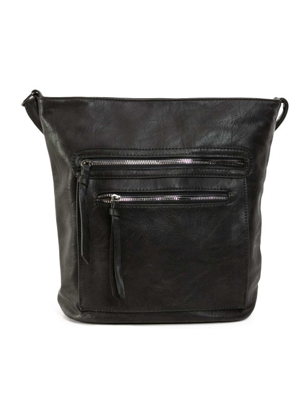 Dark Grey Eco Leather Ladies Bag