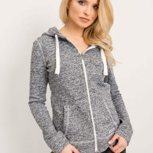 Grey and black Corey sweatshirt