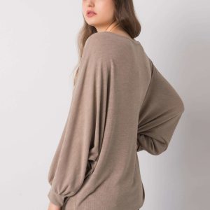 Beige blouse Esther RUE PARIS