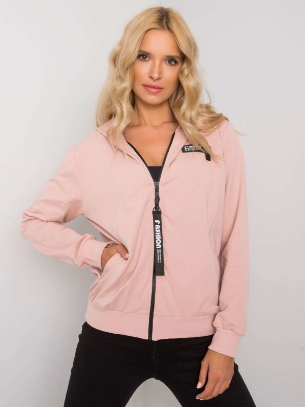 Dirty pink zipper Anhelina