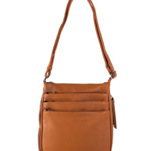 Brown Women's Long Strap Shoulder Bag