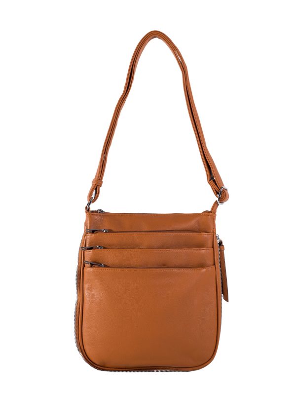 Brown Women's Long Strap Shoulder Bag