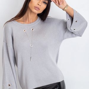 Grey Hola sweater