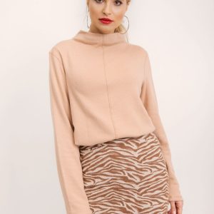 BSL Beige mini skirt