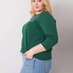 Green blouse with Rosie inscription