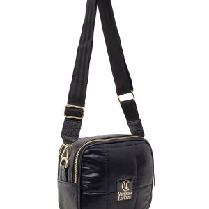 Black Women's Handbag With Pouch