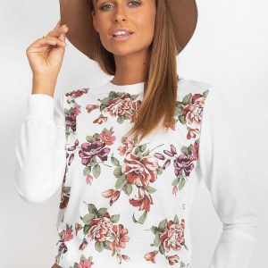 Floral sweatshirt