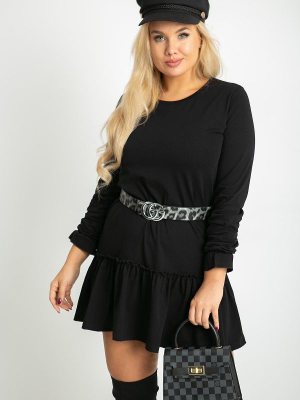 Black Plus Size Nancy Dress