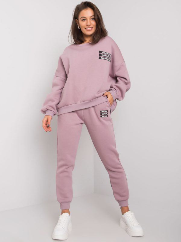 Light Purple Two Piece Bradford Tracksuit Set