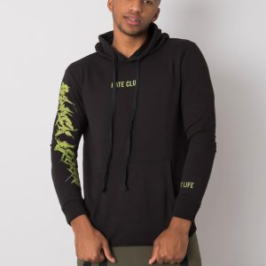 Gavin Men's Black Hoodie