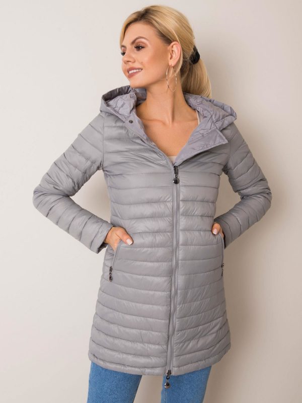 Grey Double-Sided Touch Jacket