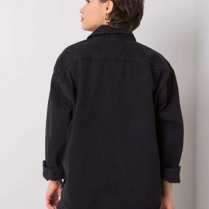 Black denim shirt Aston RUE PARIS