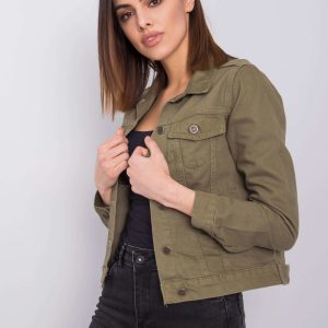 Khaki denim jacket Kamari RUE PARIS