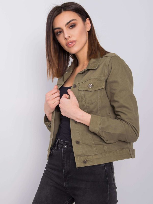 Khaki denim jacket Kamari RUE PARIS