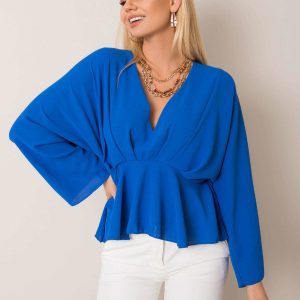 Raquela cobalt blouse