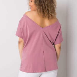 Beverly Plus Size Dirty Pink T-Shirt