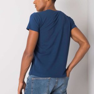 Kendrick Cotton Men's Light Navy T-Shirt